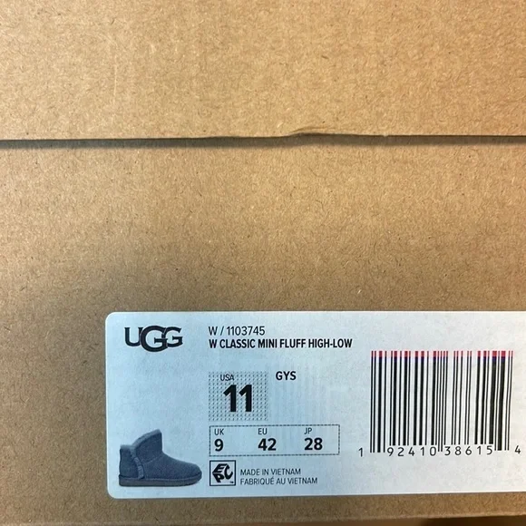 🍁 UGG 🍁 Classic Mini Fluff High-Low GEYSER BOOT - Picture 13 of 13